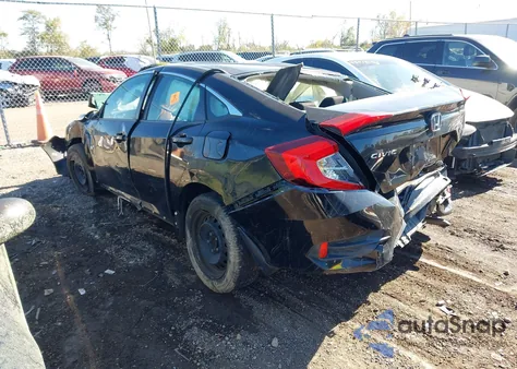 2016 Honda Civic Lx z USA, uszkodzony, nr VIN 19XFC2F56GE035384